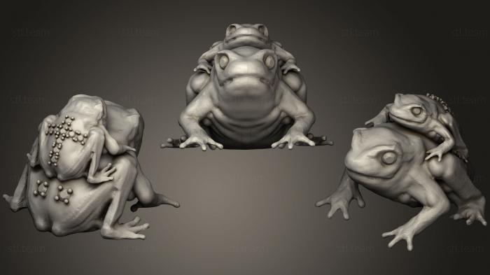 Статуэтки животных Frog pin